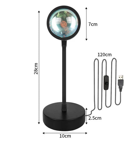 Sunset Lamp – Multicolor Ambient Lighting