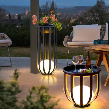 Solar Flower Light Stand